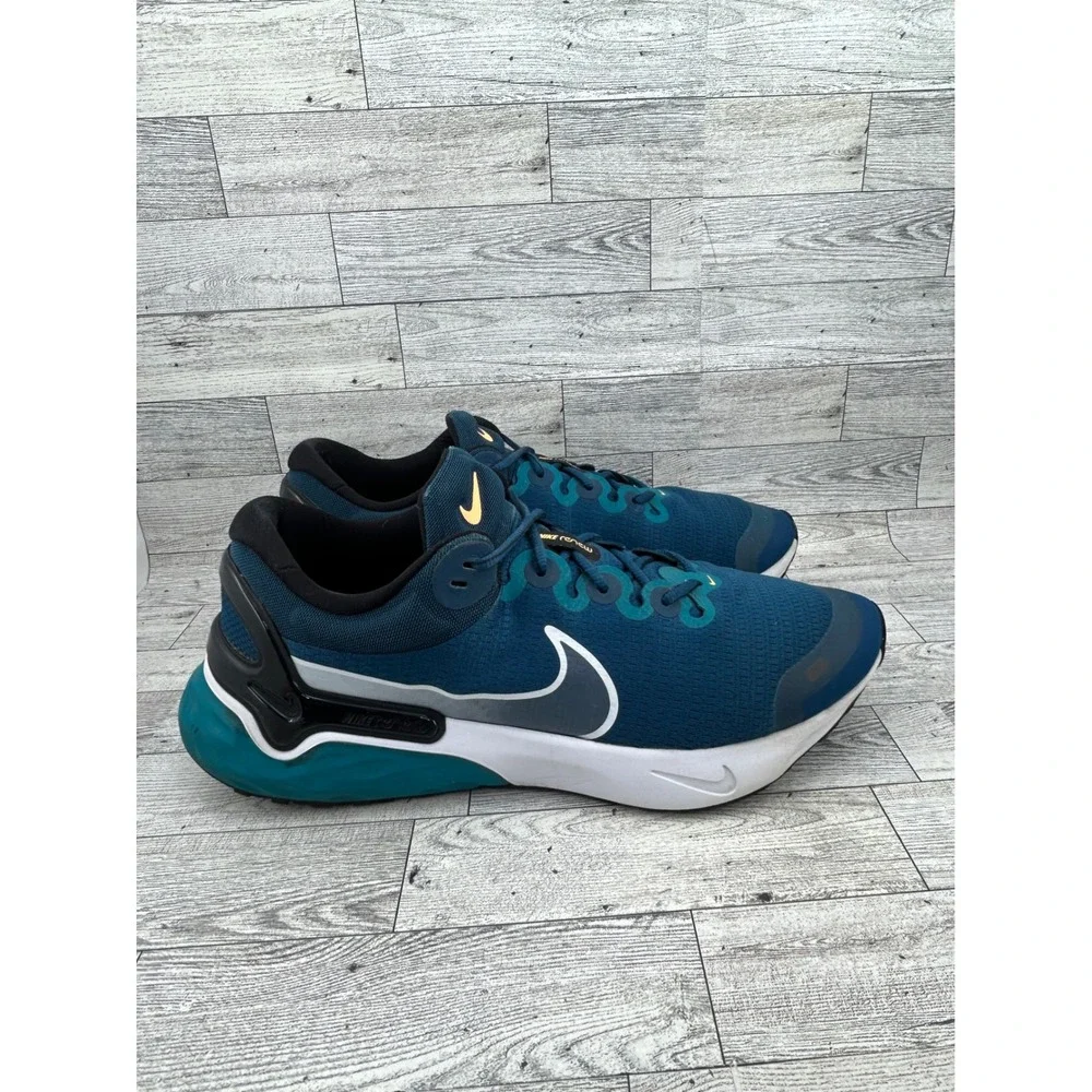 Nike Renew Ride 3 Men Running Shoes Marina Blue Navy DC9413-402 Size 13